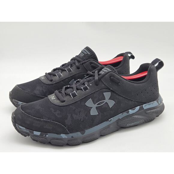 Under Armour Charged Assert 8 Camo Running Shoes Size 9.5 - Picture 1 of 8
